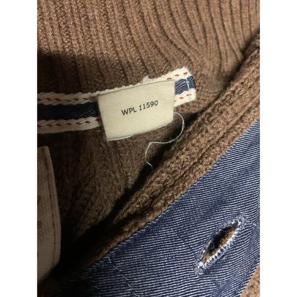 Vintage Men’s Cotton Sweater Weatherproof Old Money Quiet Luxury Going Out Lg - Picture 5 of 5